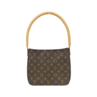 Louis Vuitton Pre-owned Shoulder Bags, female, Brown, Size: ONE SIZE Pre-owned Monogram Canvas Shoulder Bag
