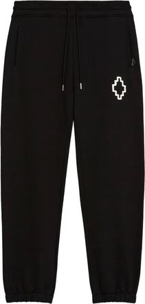 Marcelo Burlon Pantaloni sportivi con coulisse - Nero