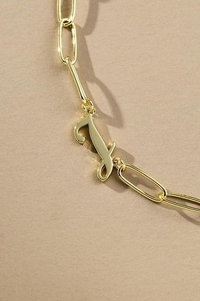 Uncommon James Cursive Initial Monogram Necklace