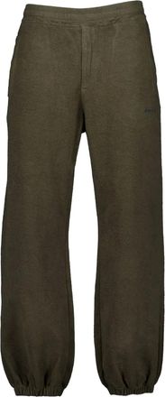 Alexander McQueen Pantaloni con logo - Verde