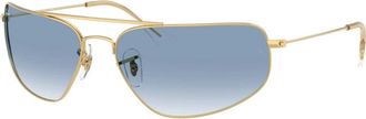 Ray-Ban Rb 3780 Zonnebrillen - unisex - Zonnebrillen - Geel - 63 MM - Accessoires