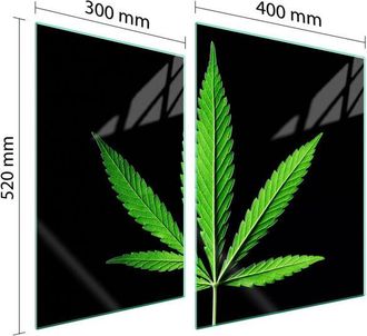 OEM Placa Protectora De Vidrio Para Estufa 70x52 Hojas