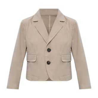 Dsquared2 Dames, Jassen, Beige, Maat: 3XS Katoen