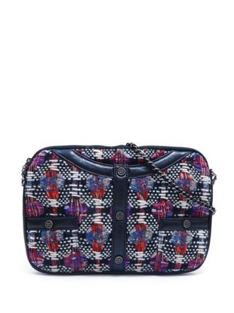 Chanel Borsa a spalla Tweed Girl 2013 - Blu