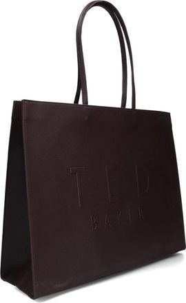 Ted Baker Iconna Extra Large Icon Bag - Dames - Tassen - Bruin - Maat: ONE Size Zijde