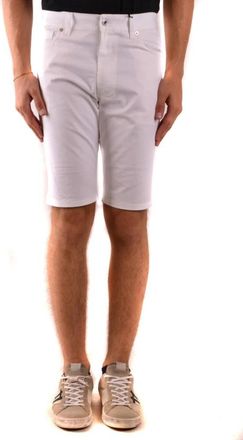 Moschino Bermuda-eilanden Denim Shorts - Heren - Denim shorts - Wit - S - Denim - Korte Broeken