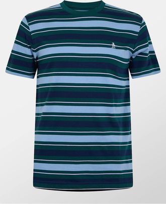 Original Penguin Mens Regular Fit Crew Neck Short Sleeve T-Shirt - White - Size: 36