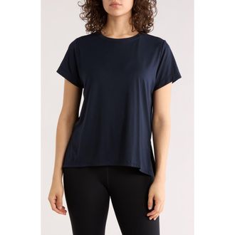 Zella Key Element Activewear T-Shirt in Navy Sapphire at Nordstrom Rack, Size X-Small