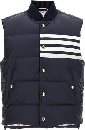 Thom Browne 4 Bar Sleeveless Jacket