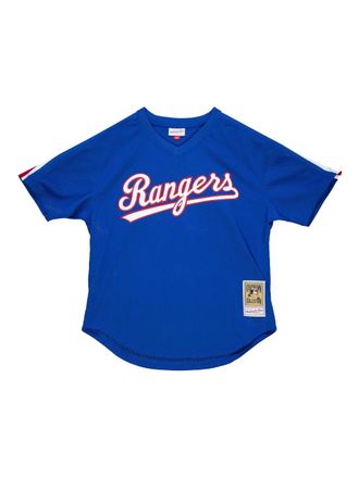 Mitchell & Ness MLB Rangers 1989 Nolan Ryan T-shirt - Blue