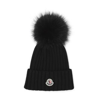 Moncler Dames, Accessoires, Zwart, Maat: ONE Size Wol