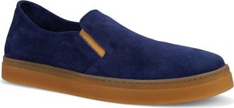 Ron White Wilbur Water Resistant Slip-On Shoe in Marine at Nordstrom, Size 11.5Us