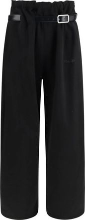 Magliano Pantaloni Provincia a gamba larga con cintura - - Trousers - Donna - Nero - M