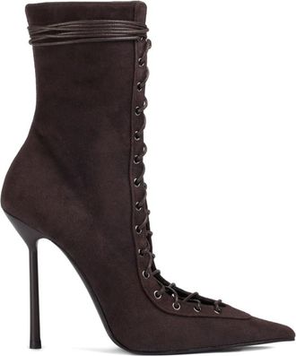 Le Silla Heeled Boots - Dames - Laarzen met Hak - Bruin - 36 EU - Schoenen