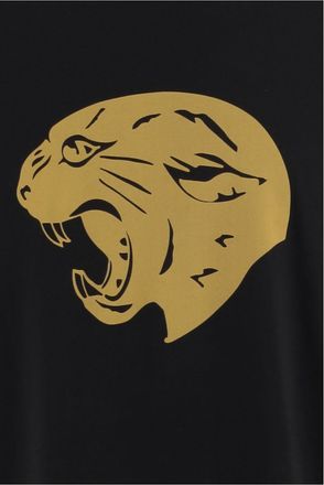 Valentino Mens Cotton T-Shirt With Logo Black T-Shirts And Polos