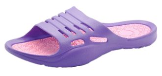 Generic Ladies Open-Back Sandals Purple/Pink 4
