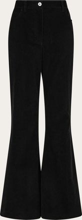 Ferragamo Women Flared cords Black