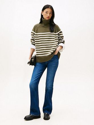 Tommy Hilfiger Faded Mid Rise Bootcut Jeans