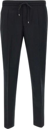 BRIGLIA 1949 Pantaloni Wimbledon dritti - Nero