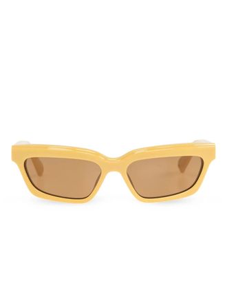 Jacquemus The Salon zonnebril - Geel