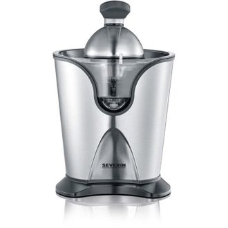 Severin Exprimidor De C&iacute;tricos. 160 W. 400 Ml. Severin Cp 3544 - Acero Inoxidable Cepillado / Negro