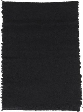 Faliero Sarti Alexina sjaal met ruches - Zwart