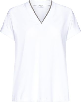 Brunello Cucinelli V-neck T-shirt