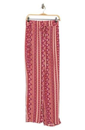 Roxy La Palma Beach Cover-Up Pants in Raspberry at Nordstrom Rack, Size X-Small