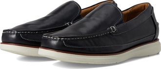 Florsheim Tropics Moc Toe Venetian Slip-On Mens Shoes Navy : 7.5 W (3E), Leather