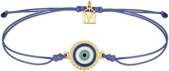 Mantra Thread of Protection I Am Supported And Protected bracelet in Gold at Nordstrom