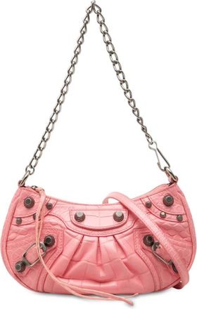 Balenciaga Pre-owned Balenciaga Mini Embossed Leather Motocross Le Cagole Satchel Ladies S1PHPGXH5DO5Y9XJ