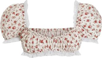 Dolce & Gabbana gebloemde croptop