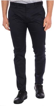 Dsquared2 Slim-fit broek - Heren - Slim Fit Broeken - Blauw - XS - Katoen - Broeken