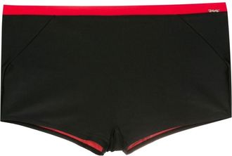 Amir Slama two-tone logo swim shorts - men - Polyamide/Elastane - GG - Black