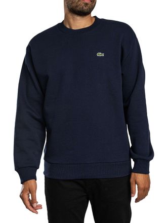 Lacoste Logo Sweatshirt, Blauw