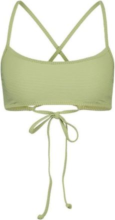 Billabong Tanlines Lace Up Trilet Bikini-Top f&uuml;r Damen | gr&uuml;n