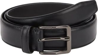 PESERICO Cintur&oacute;n de Piel Lisa - Accessories - Hombre - Negro - 100 CM