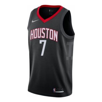 Nike Mens Nike NBA Retro Basketball Jersey/Vest SW Fan Edition Houston Rockets Anthony No. 7 Black 877206-018