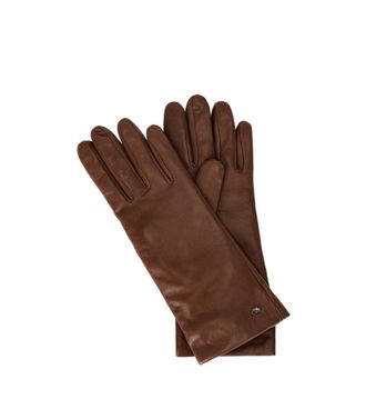 Max Mara Senapeshort Brown Gloves