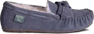 Cloud Nine Womens Scarlet Sheepskin Moc In Grey