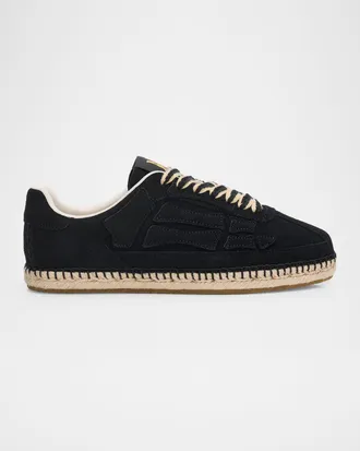 Amiri Men & apos;s Skel Suede Espadrilles