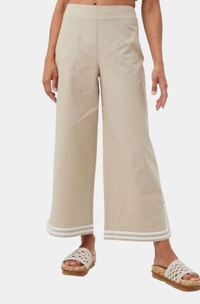 Trina Turk Abbey High-Rise Pants In Biarritz Beige