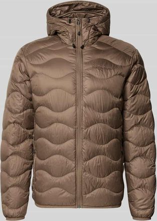 Peak Performance Regular Fit Jacke mit Logo-Stitching Modell Helium in Schlamm, Gr&ouml;&szlig;e XL