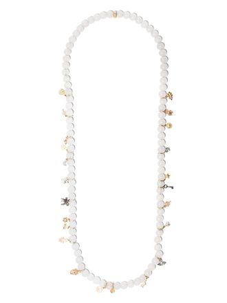 Carolina Bucci Collana in oro 18kt Lucky Charms - Nero