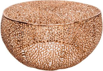 Global Interiors Design Couchtisch Leaf ø 80 cm - Kupfer