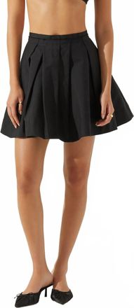 Astr Antheia Skirt In Black