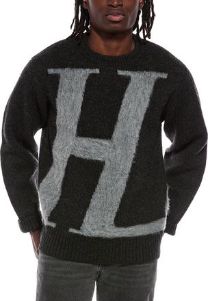 Helmut Lang Rambo Wool-Blend Crewneck Sweater