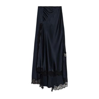 Isabel Marant Zijde Rok Alexandra - Dames - Rokken - Blauw - Maat: S Zijde