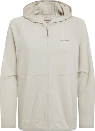 Craghoppers Womens/Ladies Aya Nosilife Hooded Jacket (Oyster Marl) - Taupe - Size 10 UK