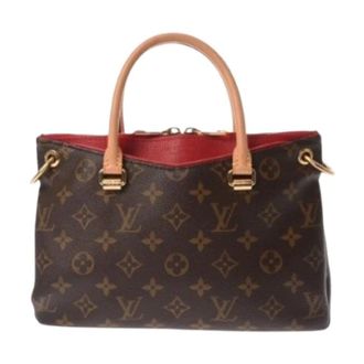 Louis Vuitton Pre-owned Handbags, female, Brown, Size: ONE SIZE Pre-owned Vintage Monogram Canvas Handbag